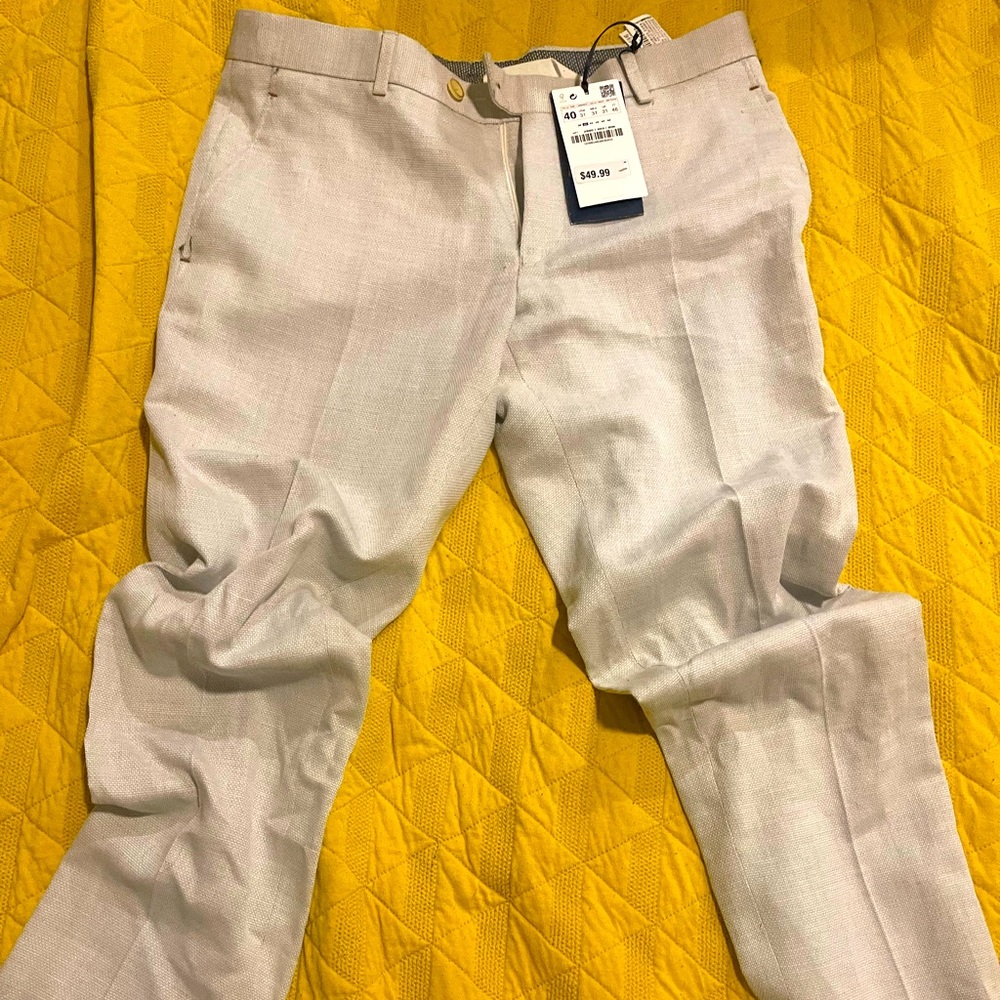 ZARA Men’s Light Grey Pants, size 31